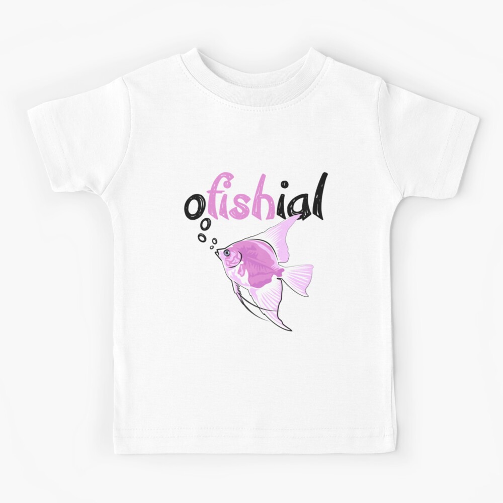 oFishial Fish Pun Design | Kids T-Shirt