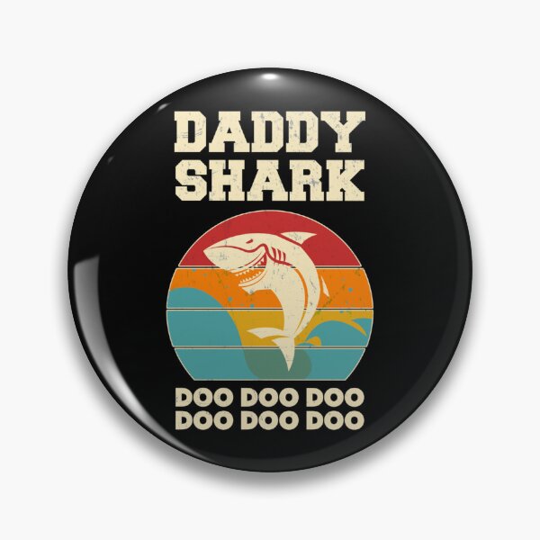 Item preview, Daddy Shark Doo Doo Doo Vintage Fathers Day Dad designed and sold by Marcelo Yundt.