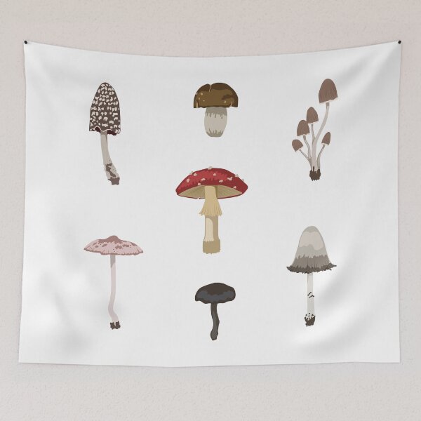 Item preview, Variety of Mushrooms designed and sold by zykydesigns.