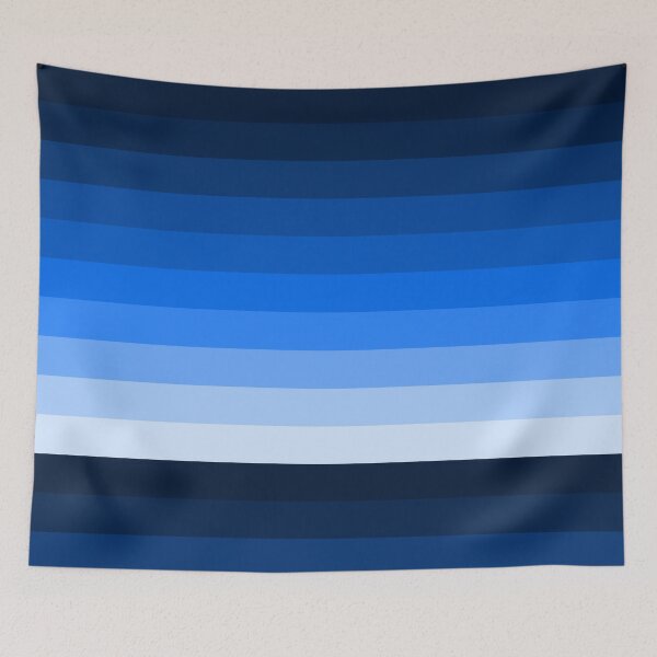 Item preview, Aesthetic Blue Gradient Pattern designed and sold by quinellie.