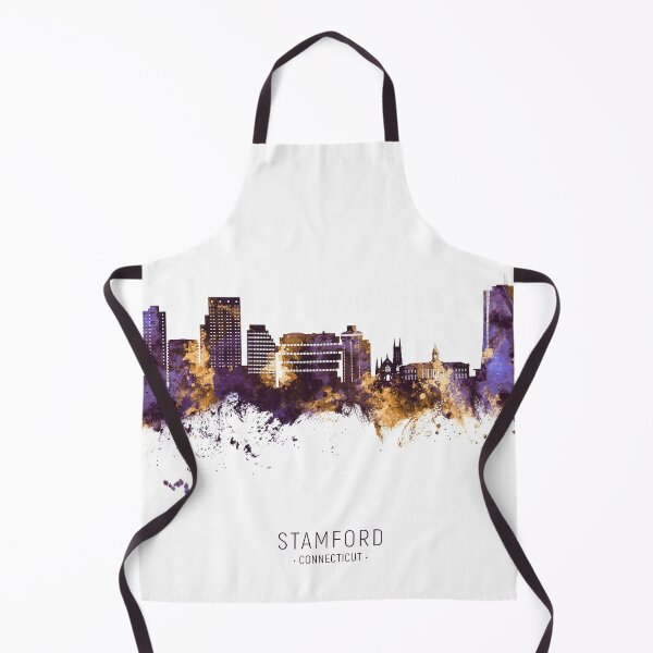Item preview, Stamford Connecticut Skyline designed and sold by ArtPrints.