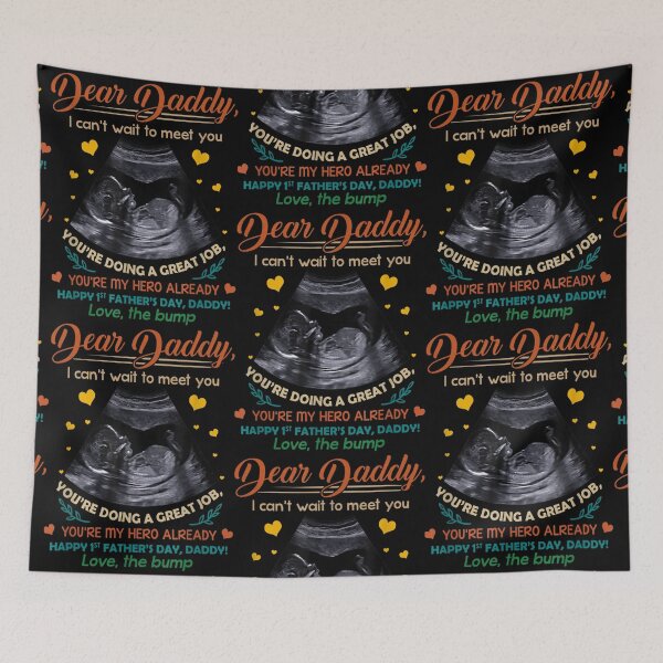 Item preview, Dear Daddy I Can’t Wait to Meet You First Fathers Day designed and sold by Marcelo Yundt.