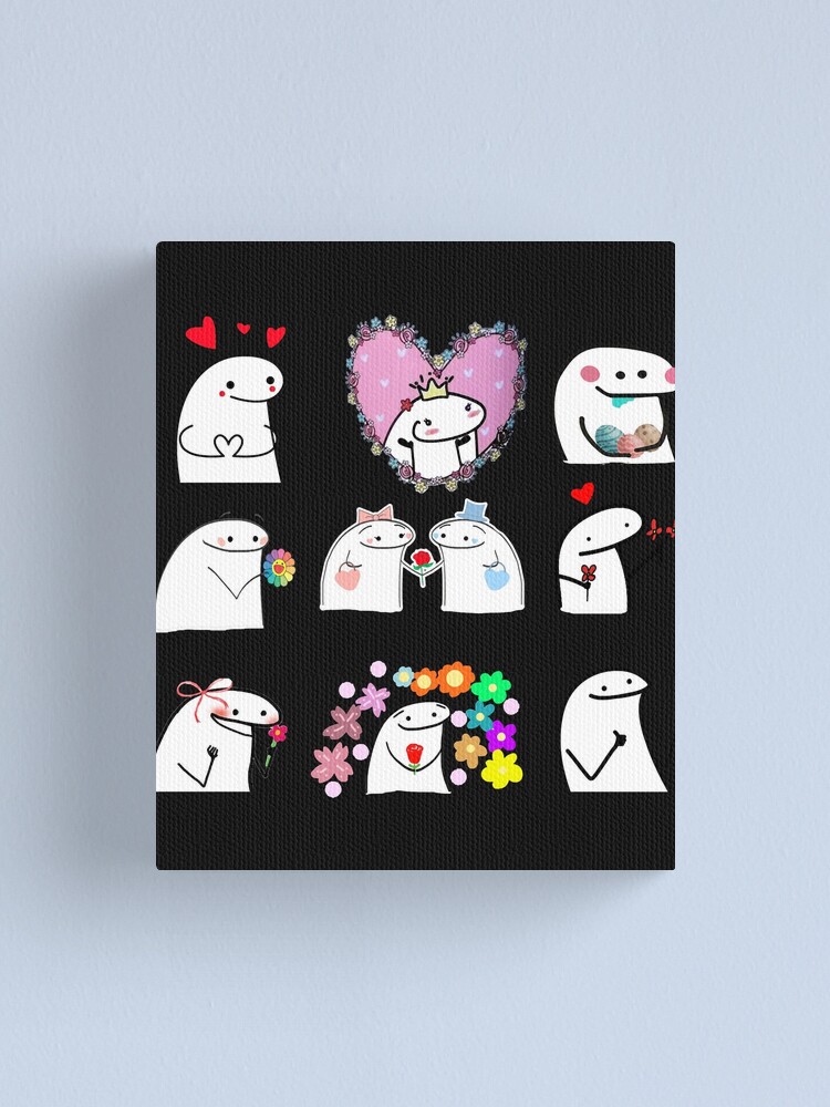 Flork Stiker Flork Flork Flork Sticker Canvas Print For Sale By Emilyg Pa Redbubble