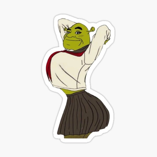 Anime Shrek Stickers for Sale | Redbubble-demhanvico.com.vn