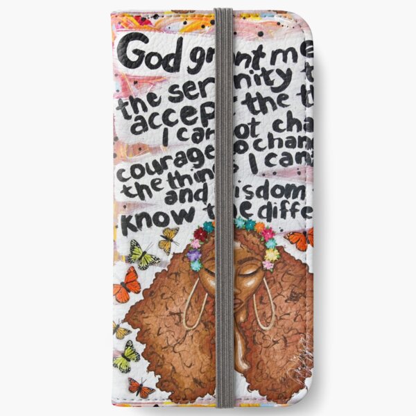 SERENITY PRAYER iPhone Wallet