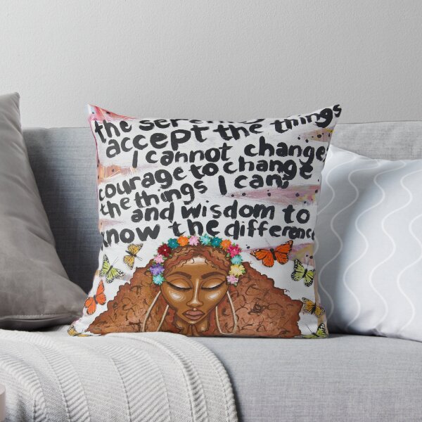 SERENITY PRAYER Throw Pillow