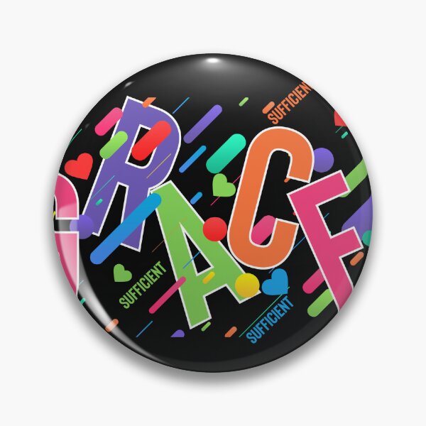 Item preview, Sufficient Grace Colourful Inspirational designed and sold by PATPRO GRAPHICS.