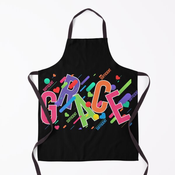 Item preview, Sufficient Grace Colourful Inspirational designed and sold by PATPRO GRAPHICS.