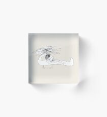 Grandma Irene in Helicopter Acrylic Block