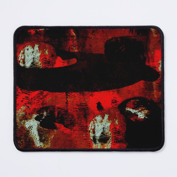 Item preview, Abstract Fabric Texture Red & Black designed and sold by 40degreesSouth.