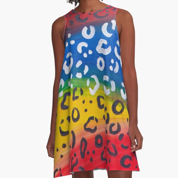 CHANGING SPOTS A-Line Dress
