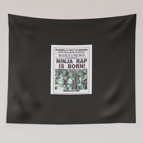 Item preview, Ninja Rap is born Graphic designed and sold by beceraj.