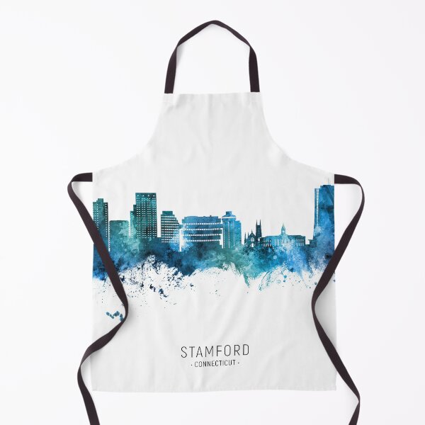 Item preview, Stamford Connecticut Skyline designed and sold by ArtPrints.
