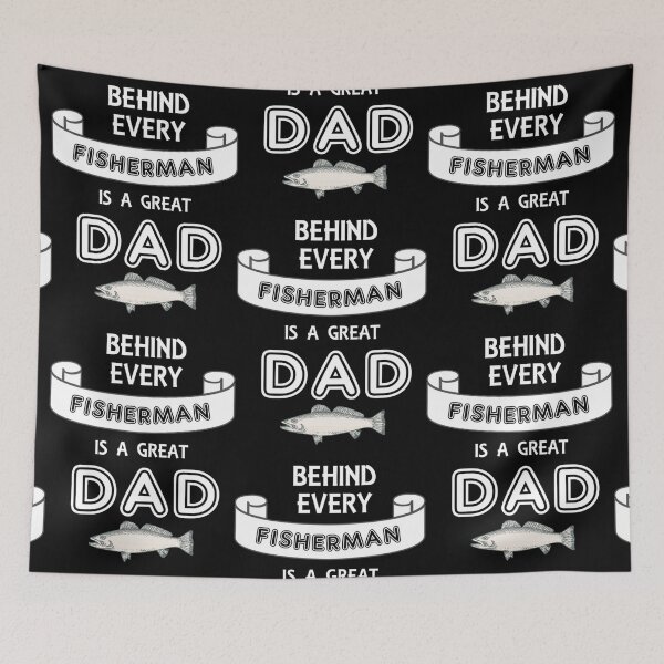 Item preview, Father's Day Dad Fishing Quote designed and sold by Marcelo Yundt.
