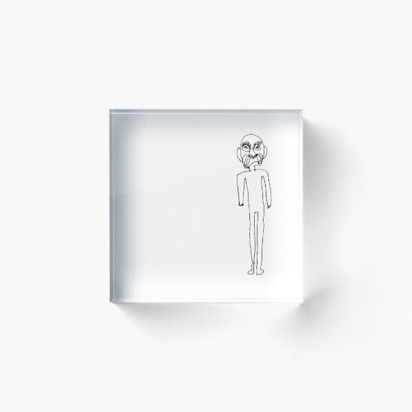 Grandpa Gary Acrylic Block