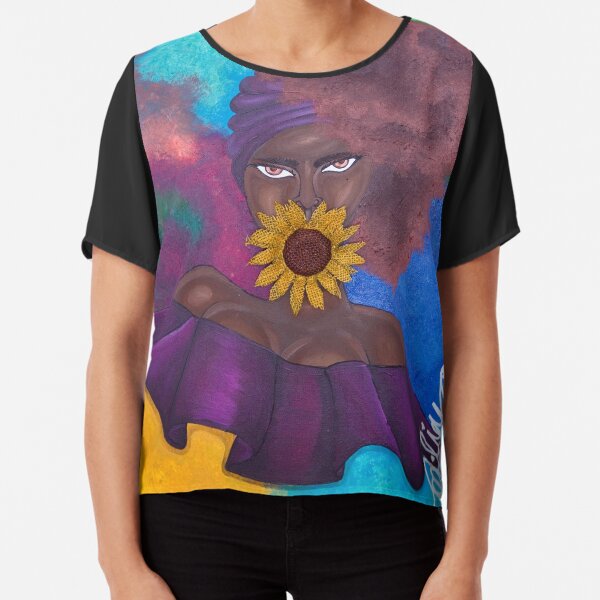 SPEAK NO EVIL Chiffon Top