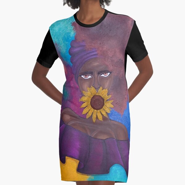 SPEAK NO EVIL Graphic T-Shirt Dress