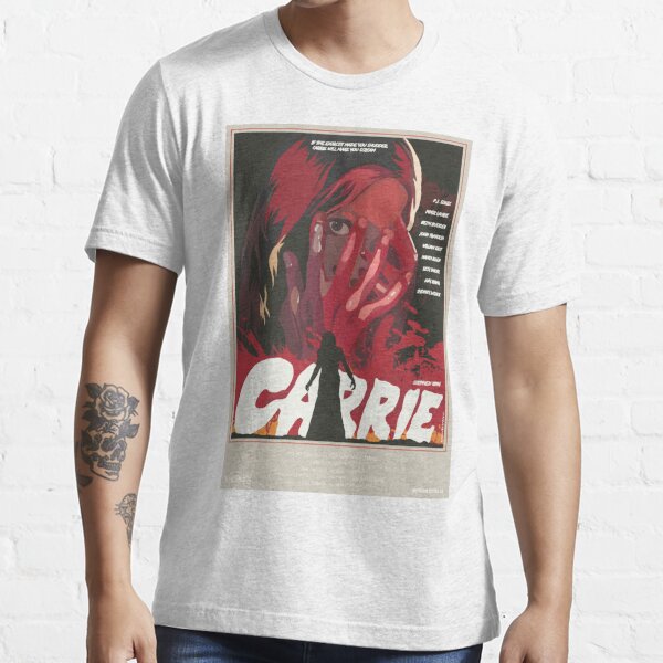 Carrie 1976 T Shirt For Sale By Pinneybrandon Redbubble Carrie T Shirts Horror T Shirts 4890