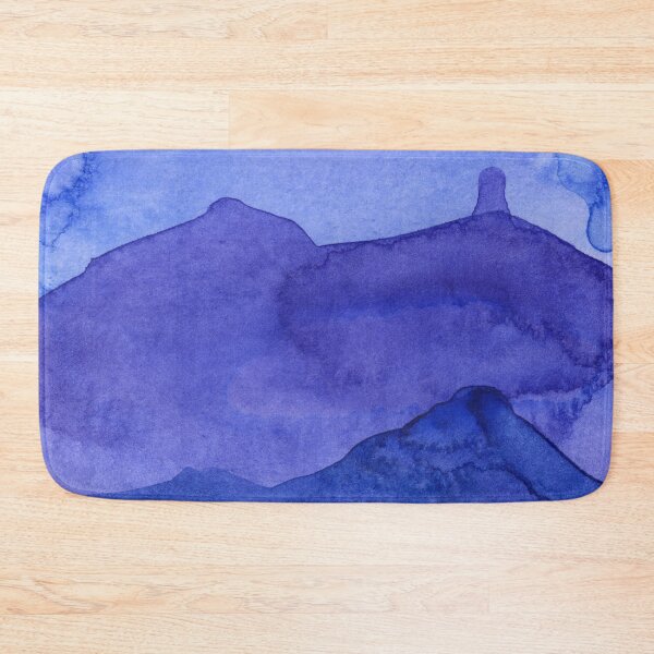 Item preview, Blueland II / Mountains in Blue / Watercolor Painting designed and sold by christianmerz.