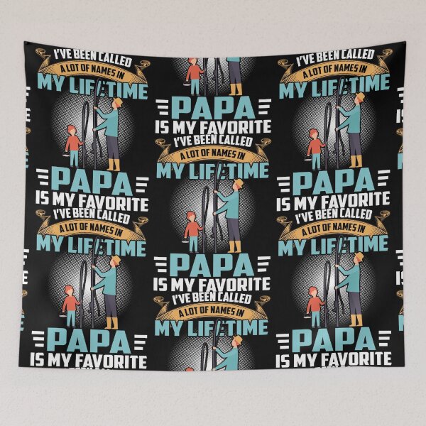 Item preview, Fishing Father's Day  Fishing Papa designed and sold by Marcelo Yundt.