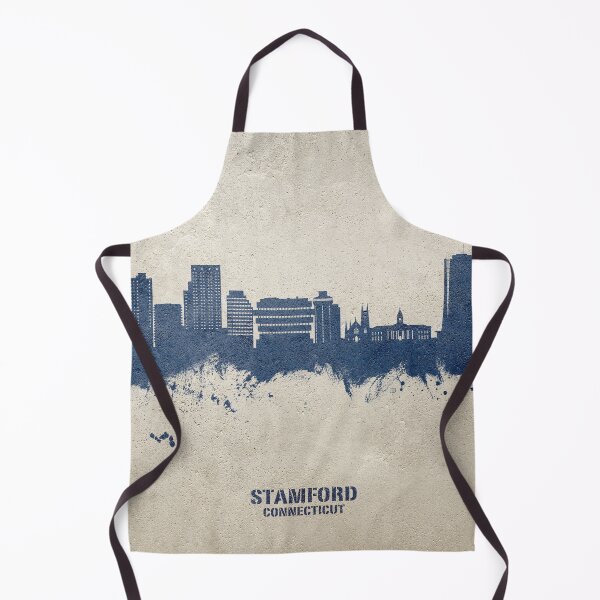 Item preview, Stamford Connecticut Skyline designed and sold by ArtPrints.