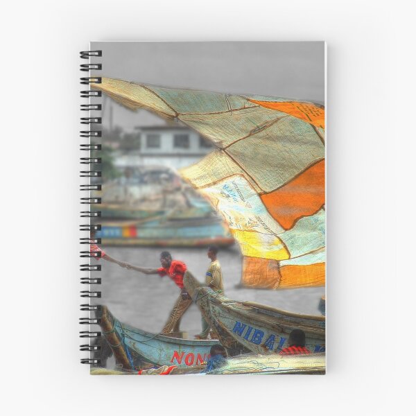 Item preview, Whatever it Takes - Makeshift Sail at Tema Harbor designed and sold by Wayne King.