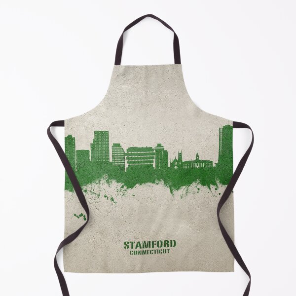 Item preview, Stamford Connecticut Skyline designed and sold by ArtPrints.