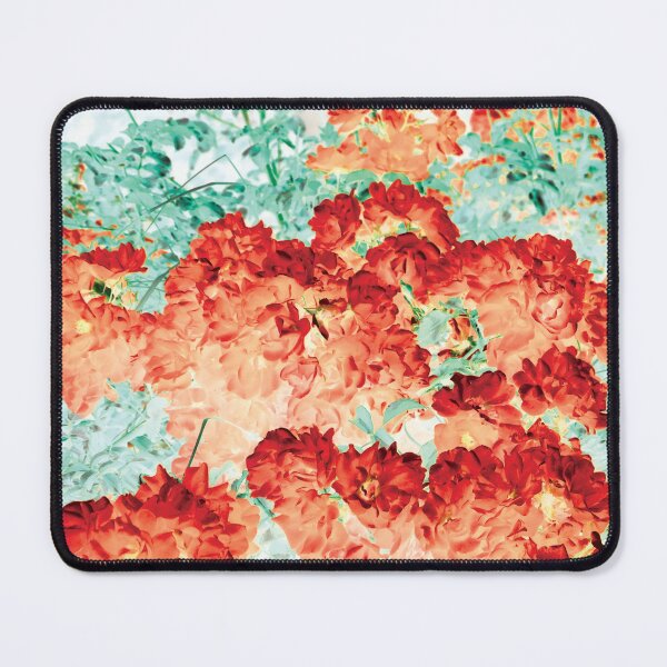 Item preview, Floral pattern red and green photography designed and sold by TMBTM.