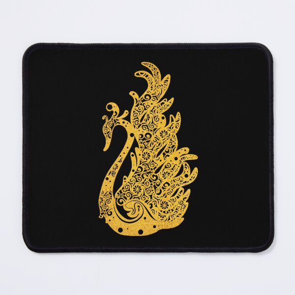 Item preview, Swan Swan Papercut Mandala Art designed and sold by hign.