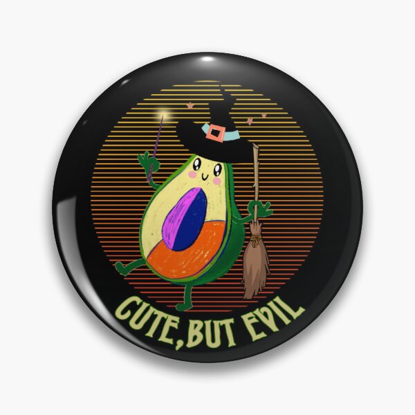 Item preview, Cute but evil witch avocado  designed and sold by SidTastic .