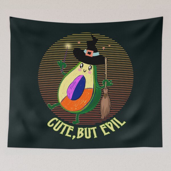 Item preview, Cute but evil witch avocado  designed and sold by SidTastic .