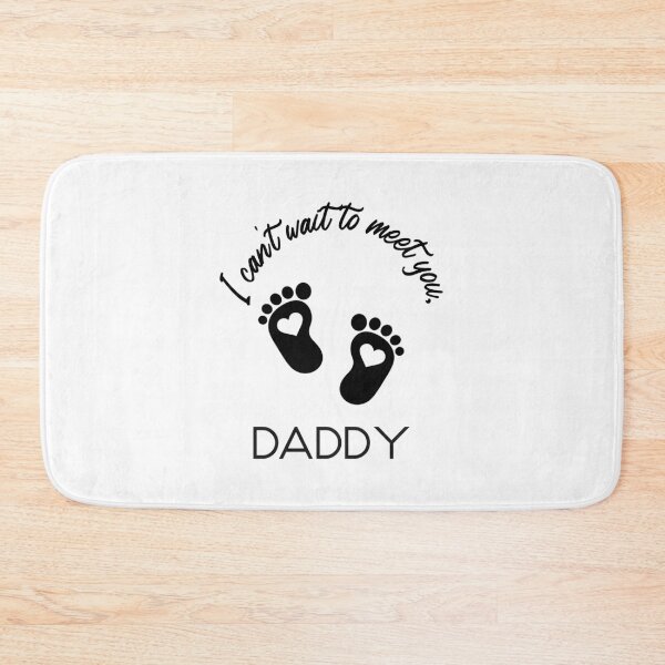 Item preview, I can't wait to meet you, Daddy designed and sold by Marcelo Yundt.