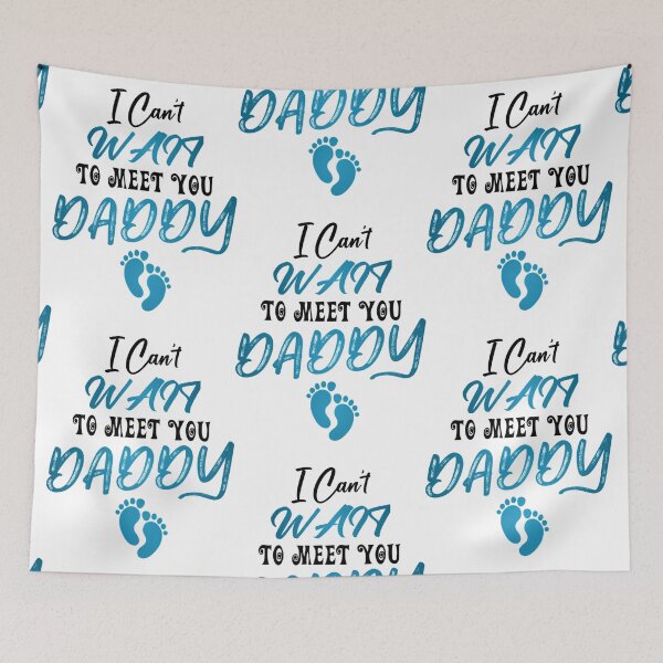 Item preview, i can't wait to meet you daddy,i can't wait,to meet you,hello daddy designed and sold by Marcelo Yundt.