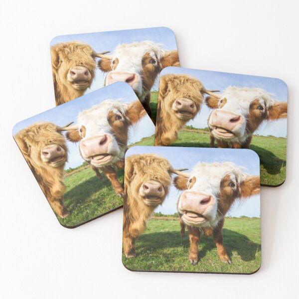 Item preview, Funny Highland Cows designed and sold by rawshutterbug.