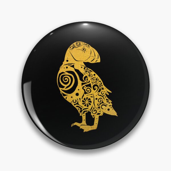 Artikelvorschau, Papageientaucher Puffin Papercut Mandala Kunst entworfen und verkauft von hign.