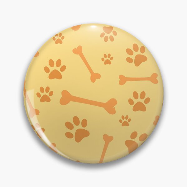 Item preview, Yellow Bones And Paws Pet Dog Design designed and sold by TrulyEpoque.
