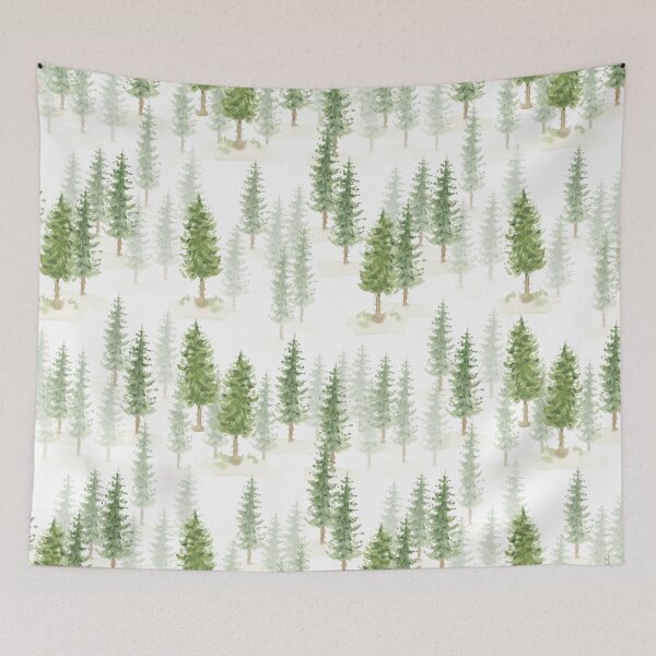 Item preview, Forest of Christmas Trees designed and sold by Harpley Design Studio.