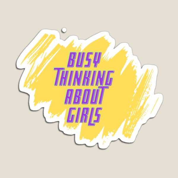 Item preview, Busy thinking about girls designed and sold by zhaipeiling.