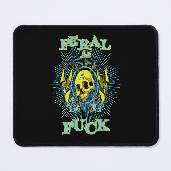 Item preview, Feral As Hell Vi Vi Bright Skull designed and sold by aventi24.
