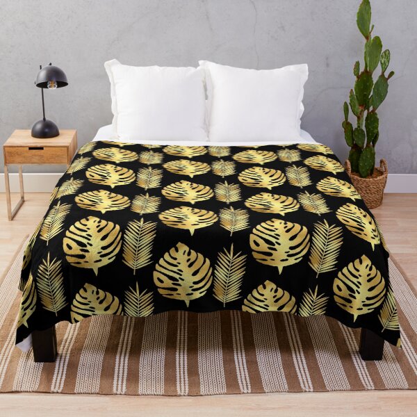 Item preview, Gold leaf design, tropical designed and sold by 1DaisyChainLane.