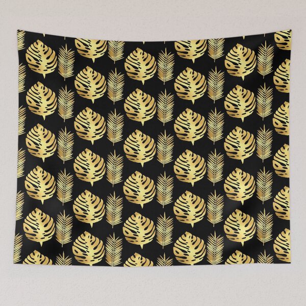 Item preview, Gold leaf design, tropical  designed and sold by 1DaisyChainLane.