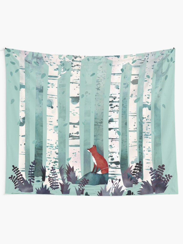 Alternate view of The Birches Tapestry