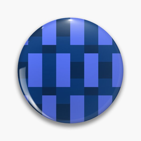 Item preview, Aesthetic Blue Abstract Checkered Pattern designed and sold by quinellie.