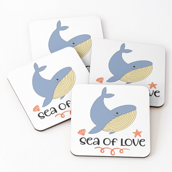 Item preview, The Kawaii Blue Whale Marine Mammal designed and sold by Blok45.