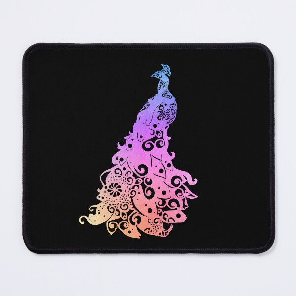 Item preview, Peacock Colorful Papercut Mandala Art designed and sold by hign.