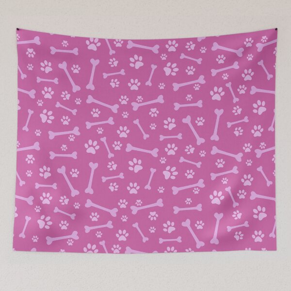 Item preview, Pink Paws And Bones Galore! designed and sold by TrulyEpoque.