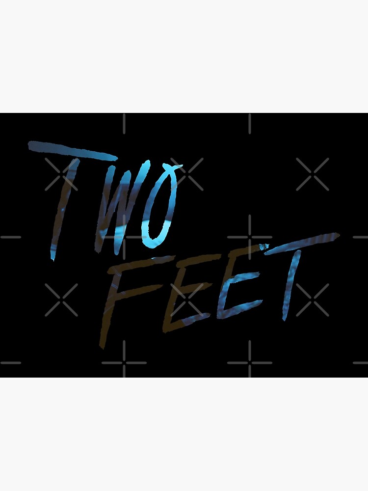 Two Feet Aesthetic Text V1 Poster For Sale By Thesouthwind Redbubble