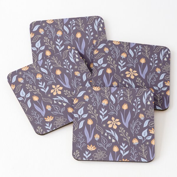 Item preview, Spring tulips floral pattern designed and sold by ziryna.