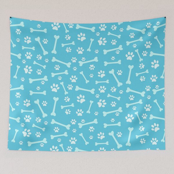 Item preview, Cool Blue Paws And Bones Galore! designed and sold by TrulyEpoque.