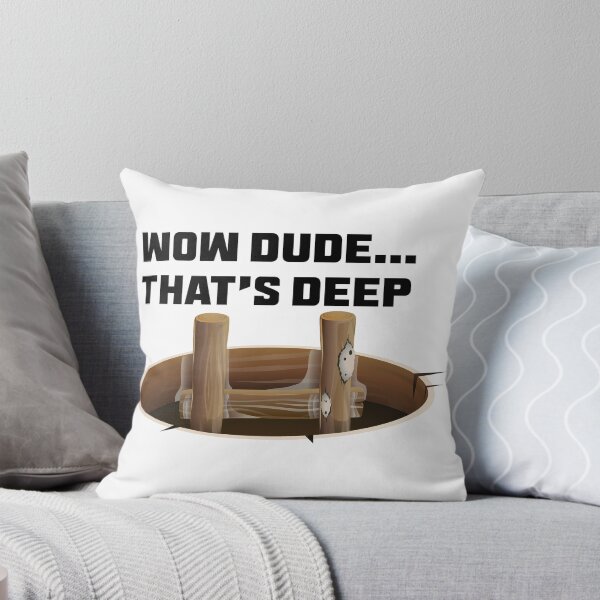 Item preview, That's Deep designed and sold by PillowPuns.